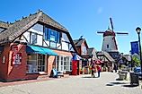 Solvang, California, USA - Danish village in Santa Barbara County. Editorial credit: OLOS / Shutterstock.com