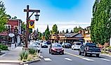  The Main Street in Sisters, Oregon. Editorial credit: Bob Pool / Shutterstock.com.