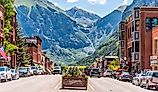 The spectacular downtown of Telluride, Colorado. Image credit: Kristi Blokhin / Shutterstock.com.