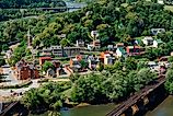 Scenic view of Harpers Ferry, West Virginia. Editorial credit: Firepphotography1 / Shutterstock.com
