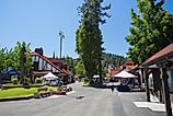 Lake Arrowhead main village area on a hot summer's day, via FiledIMAGE / Shutterstock.com