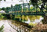 Old Drake Hill Flower Bridge is a bridge in Simsbury, Connecticut. Image Credits: Shanshan0312 via Shutterstock