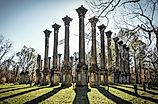 Windsor ruins in Port Gibson Mississippi