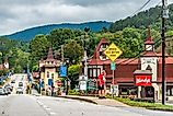 bavarian village of Helen, Georgia, via krblokhin / Shutterstock.com