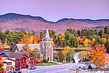 Autumn in Lake Placid, New York