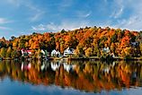 Saranac Lake, New York, USA.