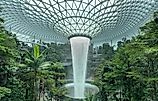 The Changi Jewel in Singapore.