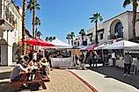 Farmer's market in La Quinta, California