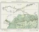 The 1909 delimitation map (the Annex I Map of the ICJ case) that gave rise to the dispute. By H. Barrere, Editeur Géographe, 21 Rue de Bac, Paris / International Court of Justice - https://nla.gov.au/nla.obj-234197782, Public Domain, https://commons.wikim