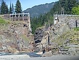 Glines Canyon Dam removed Elwha river. 