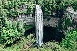 The beautiful Fall Creek Falls waterfall in Spencer, Tennessee