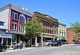 Main Street in village of Saranac Lake in Adirondack Mountains, New York. Image credit Wangkun Jia via Shutterstock