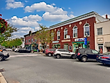 Second Street in downtown Lewes, Delaware. By Harrison Keely, CC BY 4.0, Wikimedia Commons
