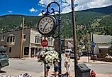 Street scene in the historic downtown of Georgetown, Colorado. Image credit raclro via iStock.com