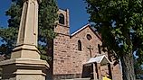 Our Lady of Sorrows Church, Las Vegas, New Mexico. Johnaragon1323, CC BY-SA 3.0, via Wikimedia Commons