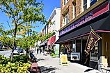 Main Street in downtown Canandaigua, New York. Editorial credit: Ritu Manoj Jethani / Shutterstock.com.