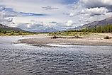 South Boundary Trail- Yellowstone River below the Thorofare Creek confluence. YellowstoneNPS, Public domain, via Wikimedia Commons