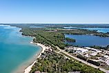 Aerial view of Lake Michigan. Image Credits: Jerry Kozlowski