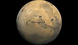 Valles Marineris stretches over 4,000 km (2,500 mi) across Mars. By NASA / USGS (see PIA04304 catalog page) - http://nssdc.gsfc.nasa.gov/photo_gallery/photogallery-mars.html http://nssdc.gsfc.nasa.gov/image/planetary/mars/marsglobe1.jpg, Public Domain, ht