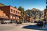 The historic mining town of Telluride, Colorado. Editorial credit: Cavan-Images / Shutterstock.com