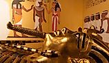 King Tutankhamun ascended to the throne at the age of nine and ruled until 1324 BC. Editorial credit: alexandersr / Shutterstock.com.