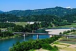 The Shinano River in Japan. 