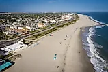 Aerial of Cape May New Jersey