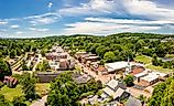 Aerial View of Jonesborough