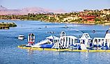 People enjoying water sports in Lake Las Vegas. Editorial credit: Kit Leong / Shutterstock.com