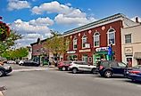 Second Street in downtown Lewes, Delaware. By Harrison Keely, CC BY 4.0, via Wikimedia Commons.