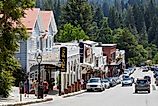 Broad Street, Nevada City Downtown Historic District. Image Credit: Frank Schulenburg via Wikimedia Commons.