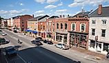 Historic Water Street in Hallowell, Maine. Image credit Joseph Sohm via Shutterstock