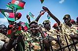 Celebrations to commemorate South Sudan's independence in Juba, South Sudan. Via Shutterstock / Richard Juilliart
