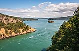 The Deception Pass State Park, Washington's most-visited state park