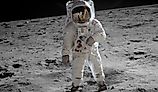 Astronaut Buzz Aldrin on the moon, Apollo 11. In Wikipedia. https://en.wikipedia.org/wiki/Apollo_11 By Neil Armstrong - http://www.hq.nasa.gov/alsj/a11/AS11-40-5903HR.jpghttp://www.archive.org/details/AS11-40-5903 (TIFF image)NASA Image and Video Library,