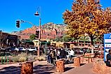 Downtown Sedona, Arizona. Editorial credit: Akane Brooks / Shutterstock.com