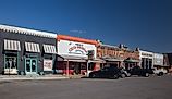 Restaurant and historic Best Theater