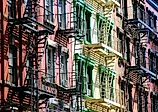 Tribeca, one of the wealthiest neighborhoods not only in New York City but the entire country. 