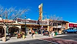 Downtown streets of Boulder City, Nevada. Image credit gg-foto via Shutterstock