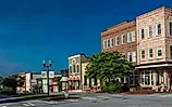 Street view in Senoia, Georgia. 