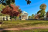 Exterior Rotunda at the University of Virginia Campus. Image credit: Bryan Dearsley