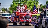 July 4th parade, Fallon NV. Editorial credit: Jeff Gresham / Shutterstock.com