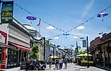 Main street in Grass valley decorated for the Celtic celebration, via AlessandraRC on iStock.com