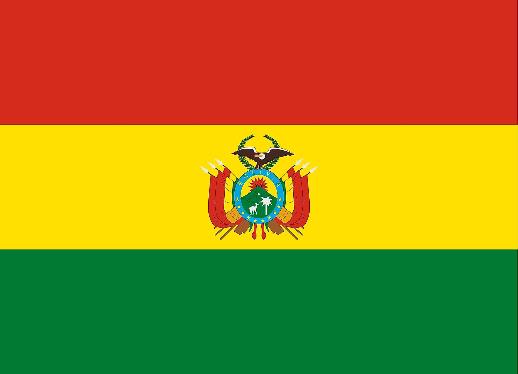 What Do The Colors And Symbols Of The Flag Of Bolivia Mean WorldAtlas