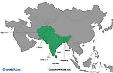 The Countries Of South Asia