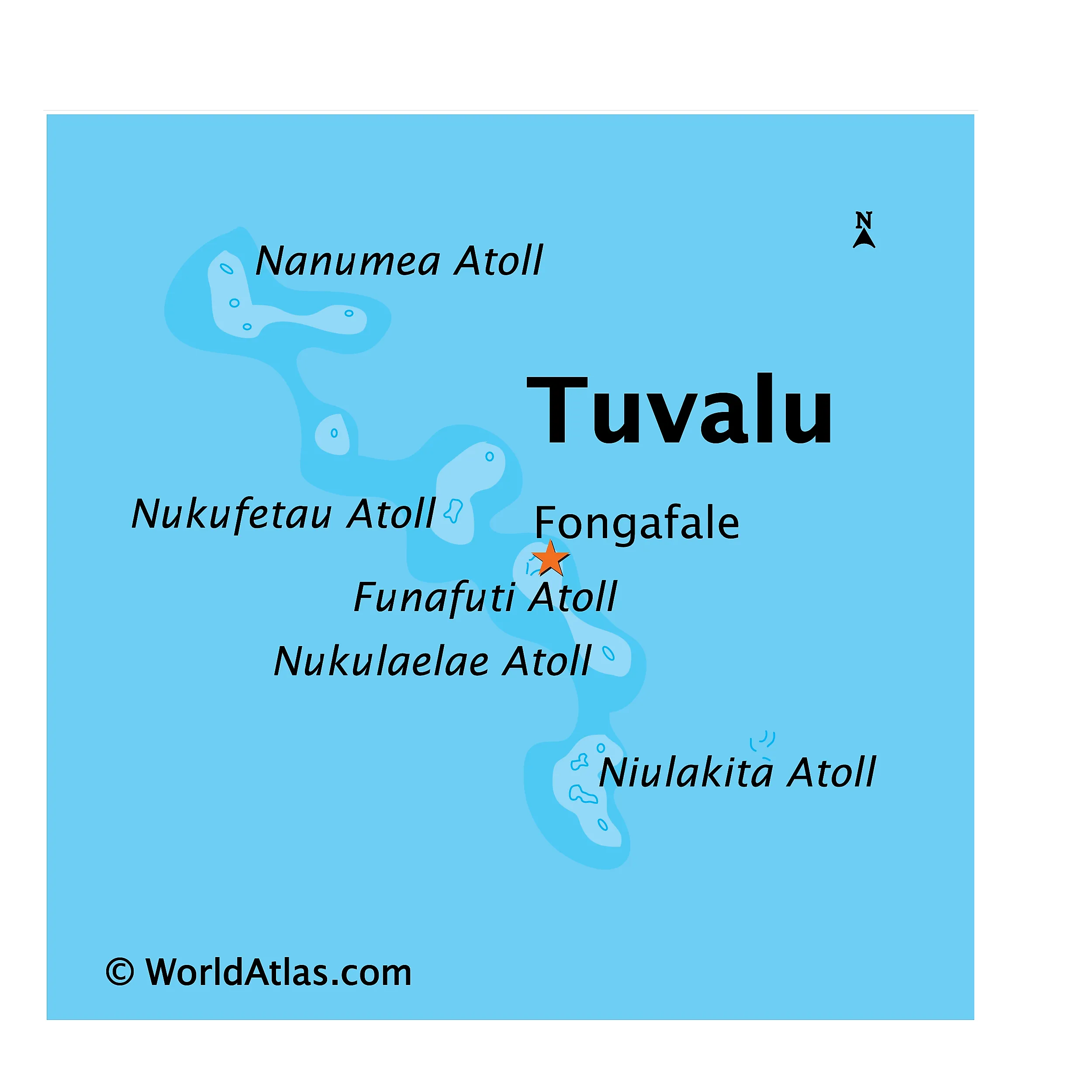 Tuvalu Maps & Facts - World Atlas