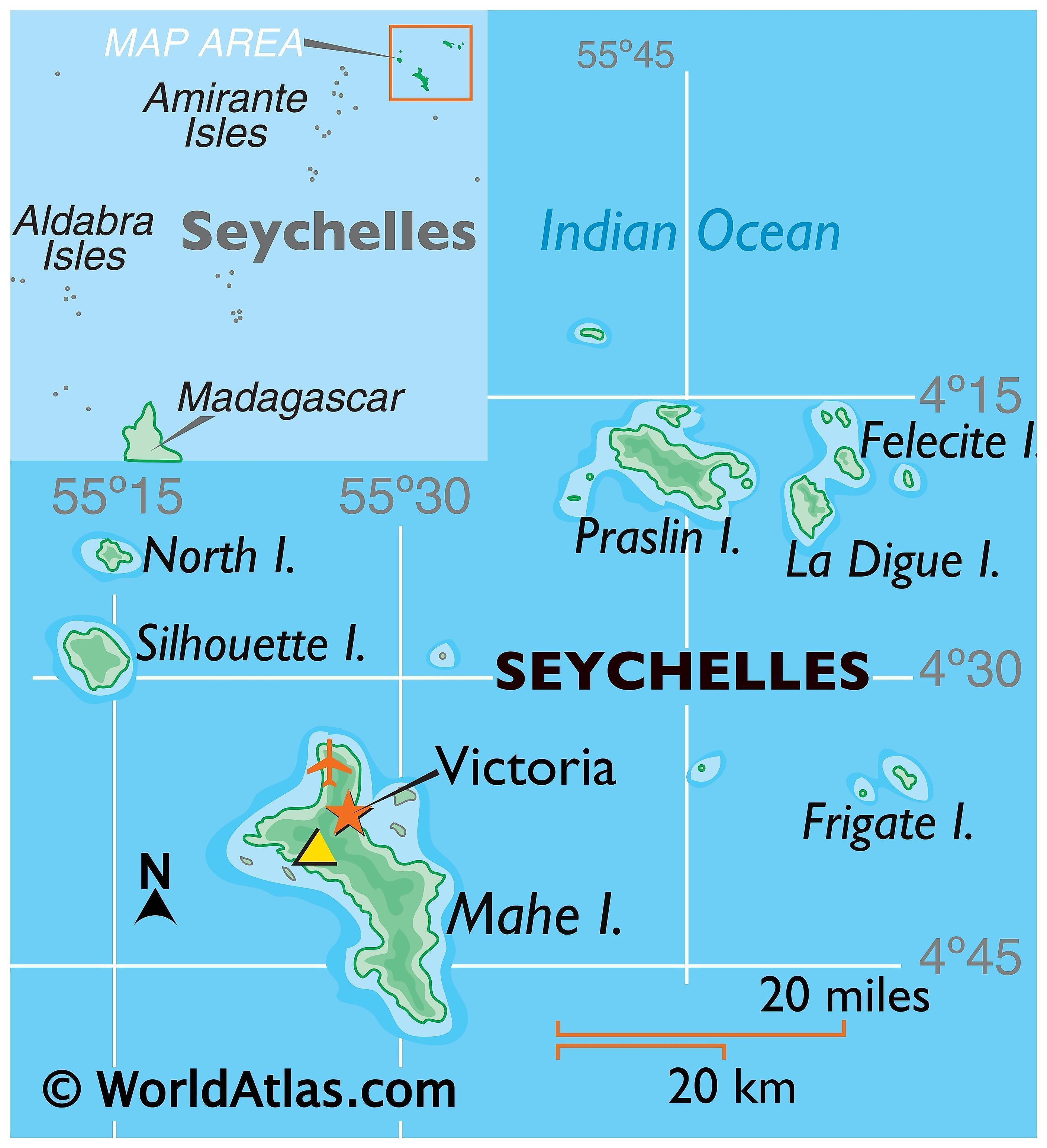 Seychelles Maps & Facts - World Atlas