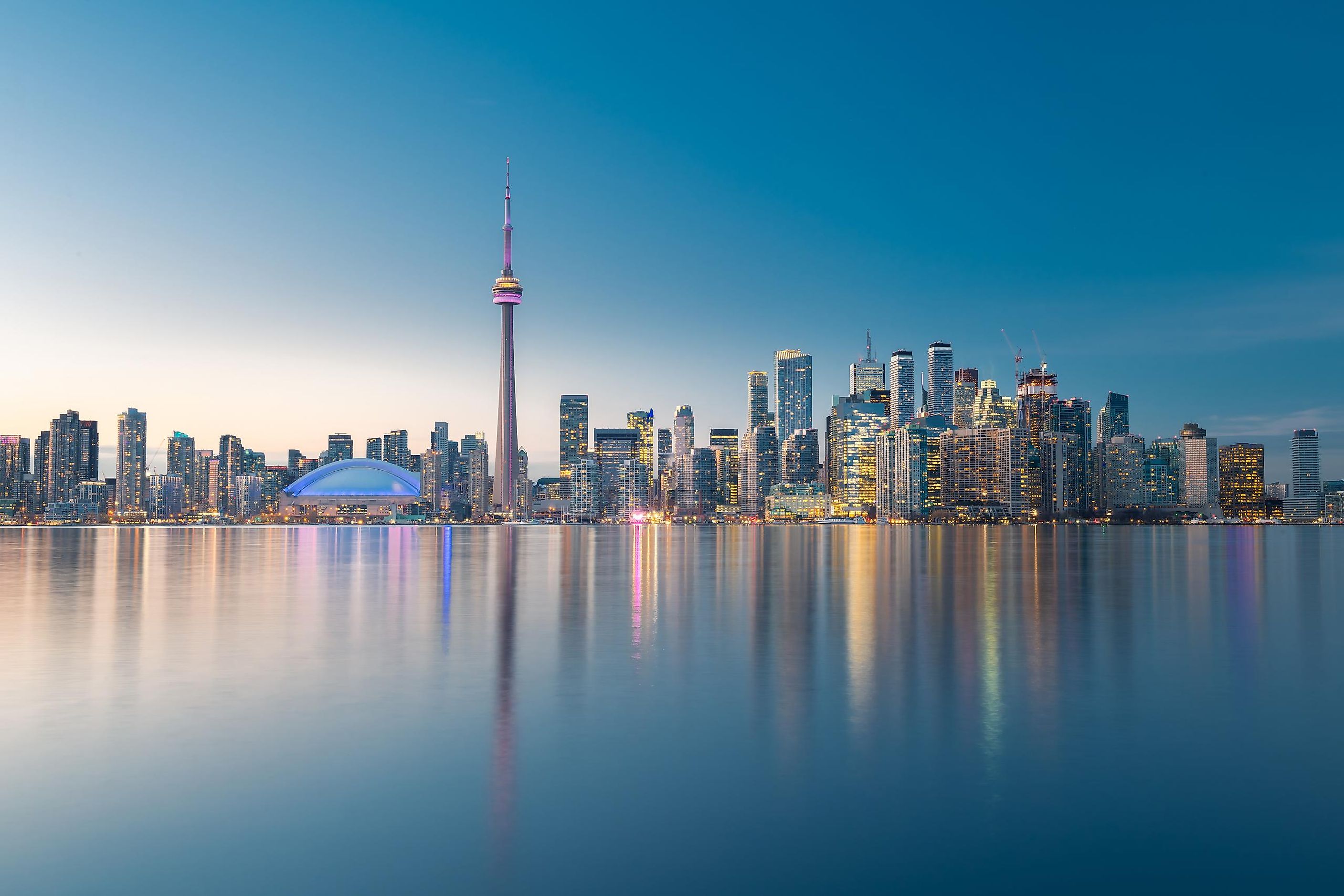 Rytmisk Kan ikke lide ser godt ud The Best Skylines In Canada - WorldAtlas