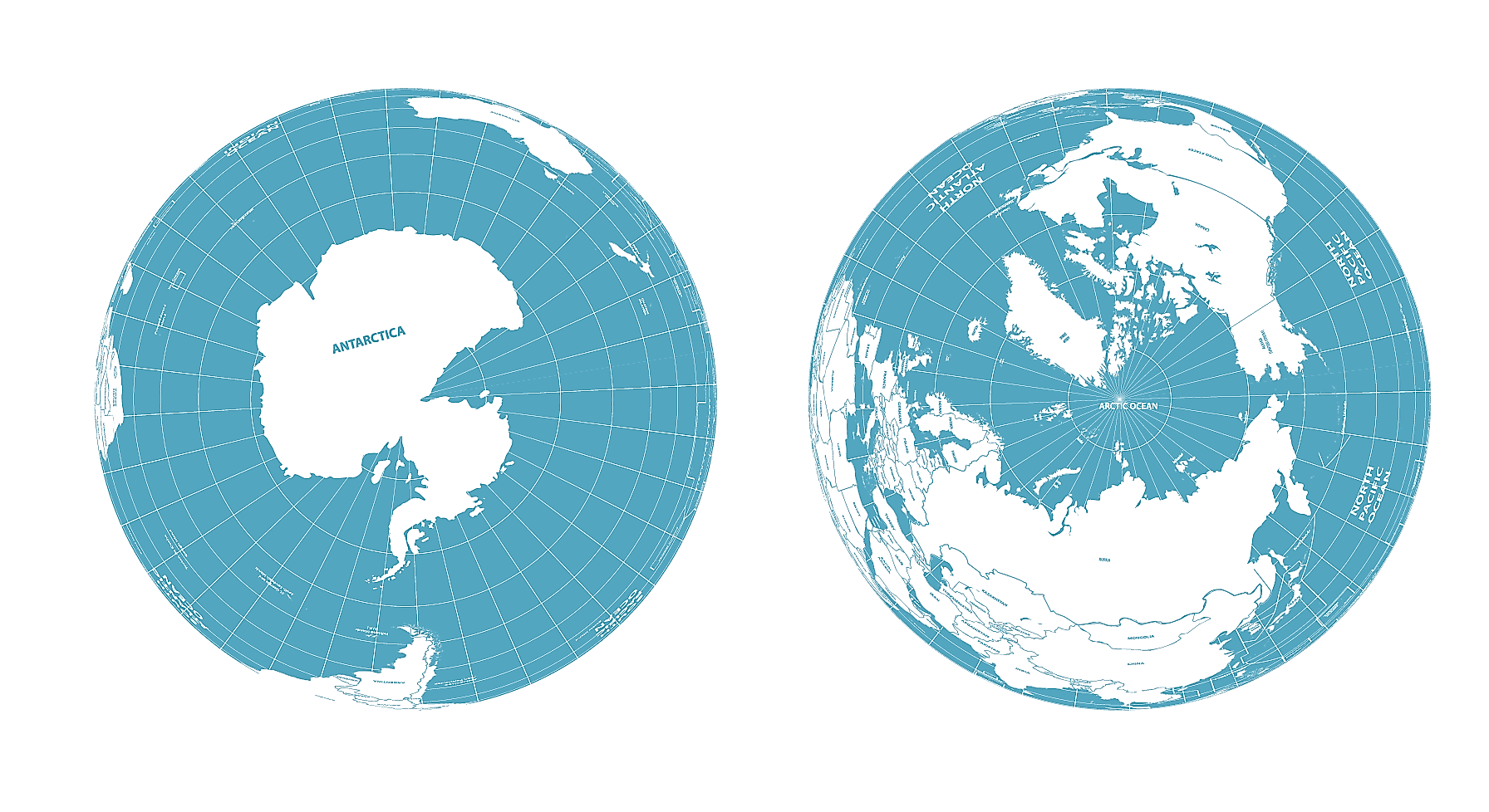Arctic And Antarctic Map Arctic Vs. Antarctic - Worldatlas