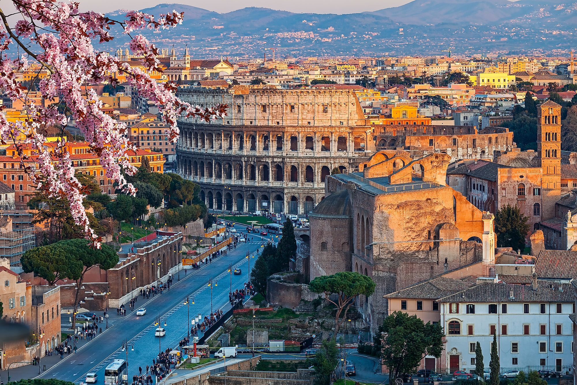 The Colosseum - One of the Seven Wonders of the World